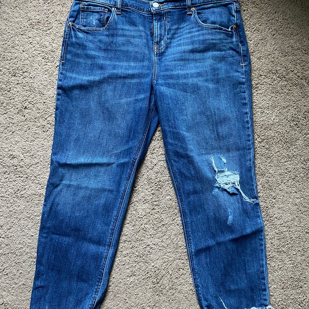 Old Navy straight boyfriend jeans